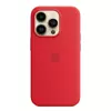 Silikonowe etui Apple Silicone Case MagSafe do iPhone 14 Pro - czerwone (Red)