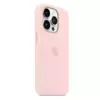 Silikonowe etui Apple Silicone Case Magsafe do iPhone 14 Pro - różowe (Chalk Pink)