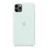 Silikonowe etui Apple iPhone 11 Pro Max Silicone Case - błękitne (Seafoam)