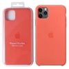 Silikonowe etui Apple iPhone 11 Pro Max Silicone Case - pomarańczowe (Clementine)