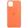 Silikonowe etui Apple iPhone 11 Pro Max Silicone Case - pomarańczowe (Vitamin C)