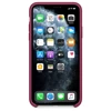 Silikonowe etui Apple iPhone 11 Pro Max Silicone Case - różowe (Pomegranate)