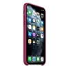 Silikonowe etui Apple iPhone 11 Pro Max Silicone Case - różowe (Pomegranate)