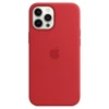 Silikonowe etui Apple iPhone 12 Pro Max Silicone Case MagSafe - czerwone (Red)