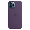 Silikonowe etui Apple iPhone 12 Pro Max Silicone Case MagSafe - fioletowe (Amethyst)