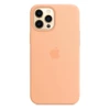 Silikonowe etui Apple iPhone 12 Pro Max Silicone Case MagSafe - melonowe (Cantaloupe)