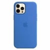 Silikonowe etui Apple iPhone 12 Pro Max Silicone Case MagSafe - niebieskie (Capri Blue)