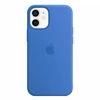 Silikonowe etui Apple iPhone 12 mini Silicone Case MagSafe - niebieskie (Capri Blue)