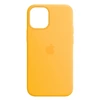 Silikonowe etui Apple iPhone 12 mini Silicone Case MagSafe - żółte (Sunflower)