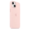 Silikonowe etui Apple iPhone 14 Plus Silicone Case MagSafe - różowe (Chalk Pink)