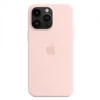 Silikonowe etui Apple iPhone 14 Pro Max Silicone Case MagSafe - różowe (Chalk Pink)