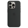Silikonowe etui Apple iPhone 15 Pro Silicone Case MagSafe - czarne (Black)