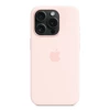 Silikonowe etui Apple iPhone 15 Pro Silicone Case MagSafe - różowe (Light Pink)