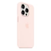 Silikonowe etui Apple iPhone 15 Pro Silicone Case MagSafe - różowe (Light Pink)