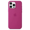 Silikonowe etui Apple iPhone 16 Pro Max Silicone Case MagSafe - fuksja (Fuchsia)