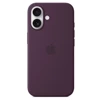 Silikonowe etui Apple iPhone 16 Silicone Case MagSafe - fioletowe (Plum)