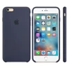 Silikonowe etui Apple iPhone 6 Plus/ 6s Plus - granatowe (Midnight Blue)