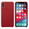 Skórzane etui Apple Leather Case do iPhone XS Max - czerwone (Red)