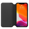 Skórzane etui Apple iPhone 11 Pro Max Leather Folio - czarne (Black)