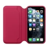 Skórzane etui Apple iPhone 11 Pro Max Leather Folio - malinowe (Raspberry)
