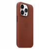 Skórzane etui Apple iPhone 14 Pro Leather Case MagSafe - brązowe (Umber)