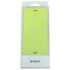 Sony Xperia X pokrowiec Style Cover Flip SCR52 - limonkowy