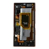 Sony Xperia XZ Premium wyświetlacz LCD z ramką i baterią - różowy
