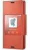 Sony Xperia Z3 Compact etui Style Cover SCR26 - czerwone