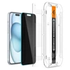 Szkło hartowane na Apple iPhone 15/ 16 Spigen Glas.TR EZ FIT Privacy 