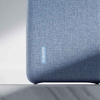 Xiaomi Mi 11 etui Cloth Pattern Vegan Leather BHR4983GL - niebieskie (Denim Blue)